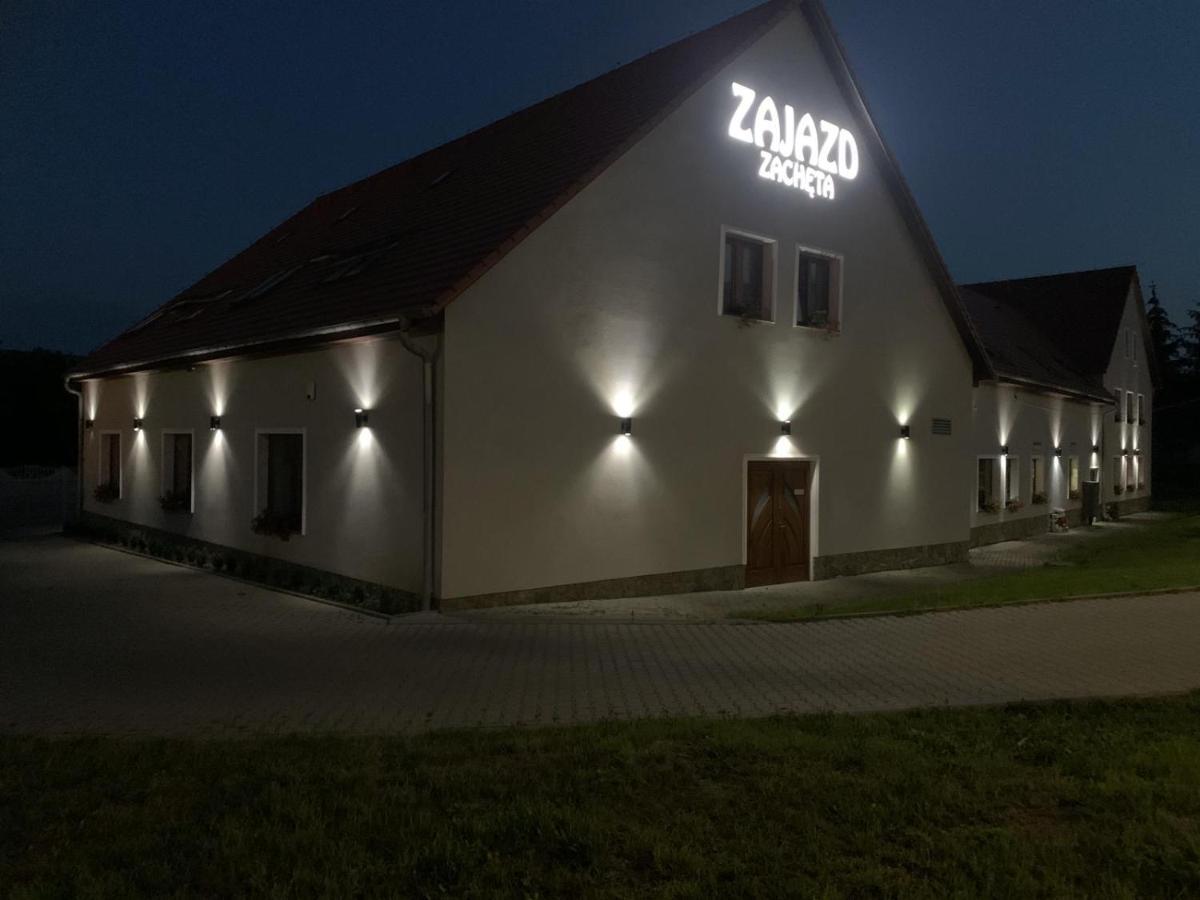 Zajazd Zacheta Kamienna Gora Esterno foto